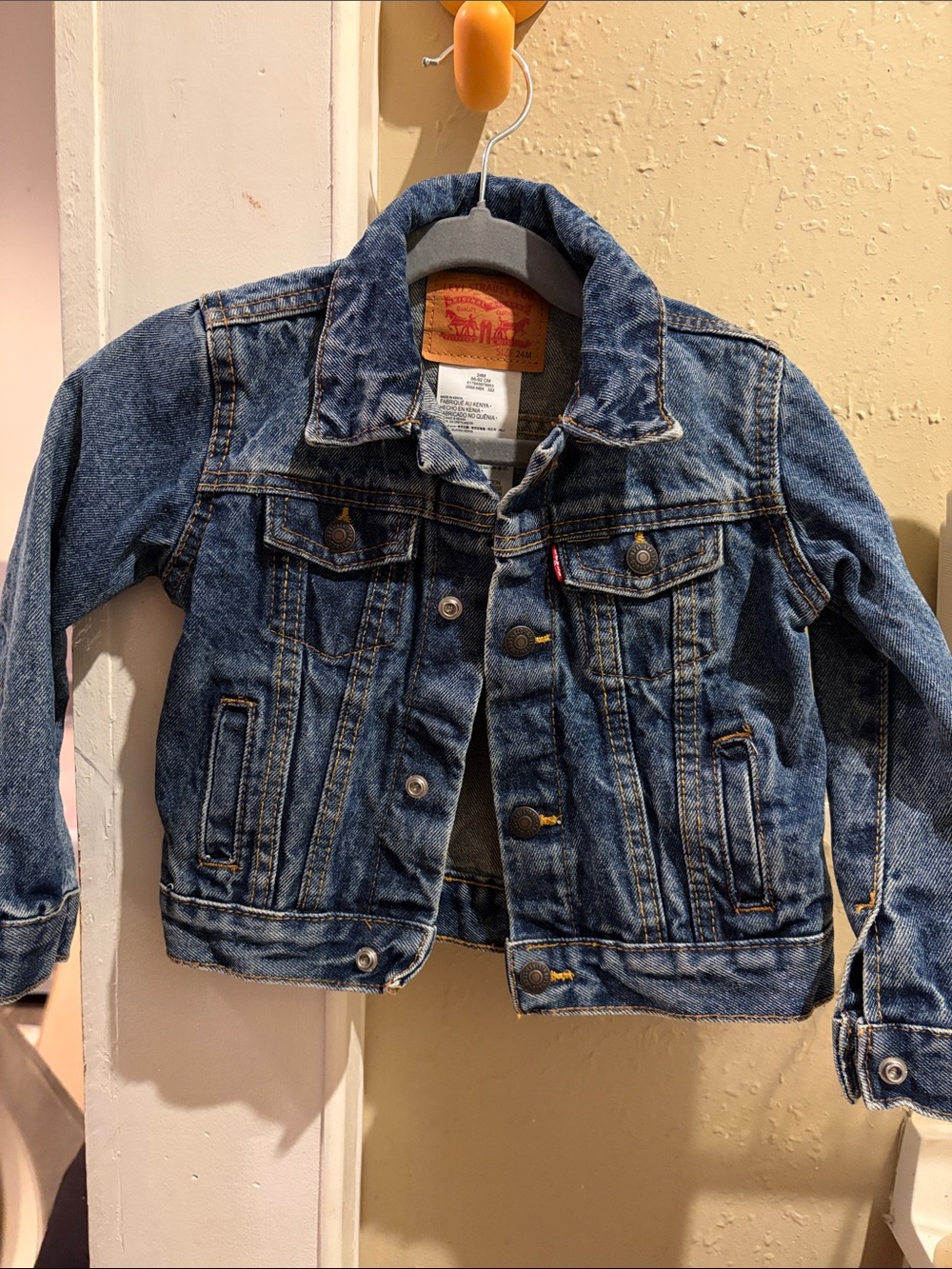 Levi's Dark Blue Kids Denim Jacket